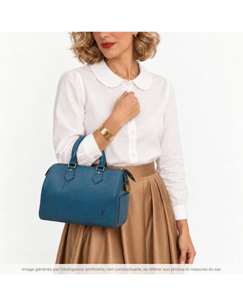 Le Speedy 25 Épi Bleu Louis Vuitton