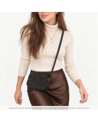 La Sacoche Triomphe Cuir Noir Céline
