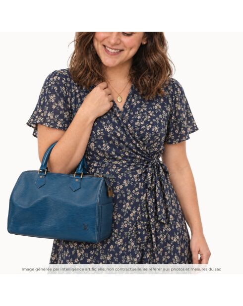 Le Speedy 30 Épi Bleu Louis Vuitton