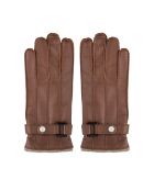 Cody leren handschoenen met koloniale kasjmier voering