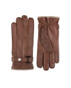 Cody leren handschoenen met koloniale kasjmier voering