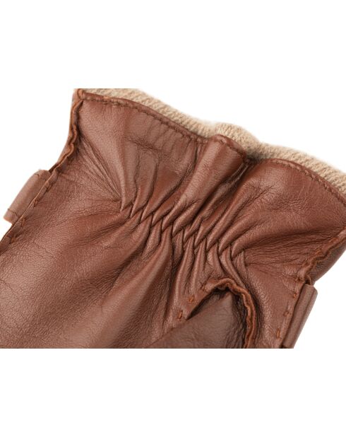 Cody leren handschoenen met koloniale kasjmier voering