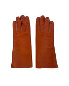 Guantes de piel de oveja naranja Concorde