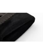 Guantes de piel St Honoré forrados con forro polar London Tan