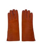 Rode handschoenen van schapenvacht Concorde
