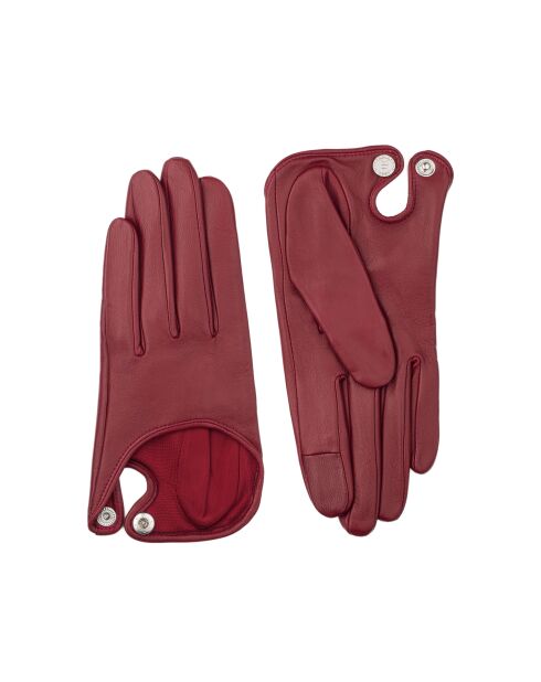 Bella-Lederhandschuhe mit tiefem Cupro-Futter