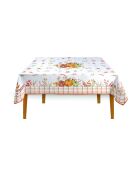 Mehrfarbige rechteckige Baumwoll-Tischdecke, 180 x 145 x 0,5 cm