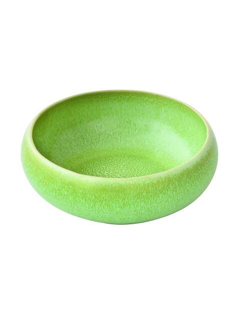 Set de 6 platos de sopa Terra verdes, 16 x 16 x 7 cm