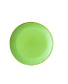 Set van 6 groene Terra dinerborden - 27,5 x 27,5 x 3 cm