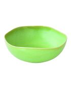 Set van 2 groene Terra schalen - 24 x 24 x 9 cm