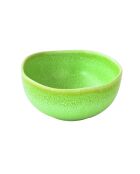 Set van 6 groene Terra schalen - 12,5 x 12,5 x 6 cm