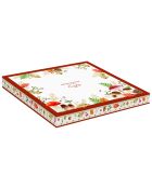 Plato para servir de porcelana multicolor Autumn Breeze, 29,5 x 28 x 2 cm
