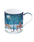 Taza de porcelana multicolor With Love At Christmas Village, 350 ml