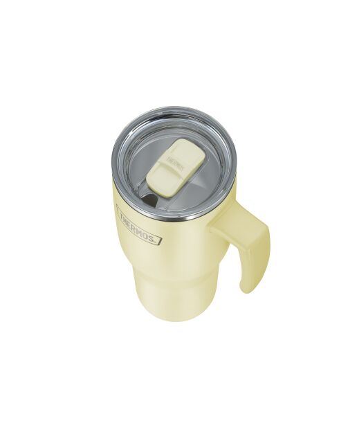 Gobelet de voyage vanille mat - 1,1l