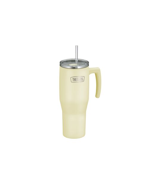 Gobelet de voyage vanille mat - 1,1l