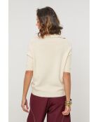 Maglione Wild beige in misto lana