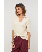 Maglione Wild beige in misto lana