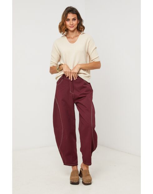 Maglione Wild beige in misto lana