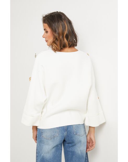 Mirage weißer Pullover