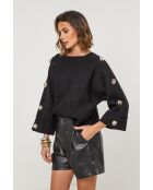 Mirage schwarzer Pullover