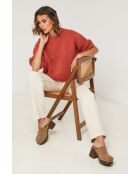 Pull Willow brique