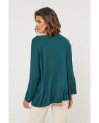 Grüner Pullover aus Wollmischung Windsor