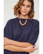 Pullover Willow in misto lana blu