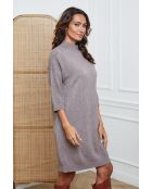 Vestido Major taupe
