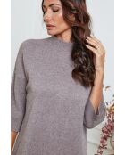 Vestido Major taupe