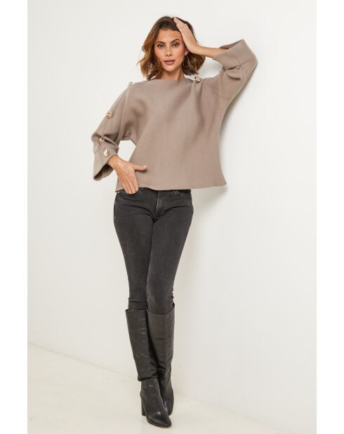 Jersey Mirage taupe