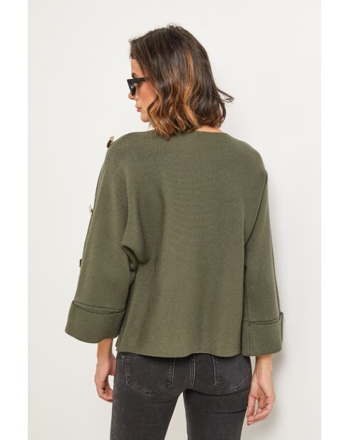 Khakifarbener Pullover Mirage