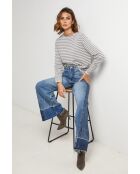 Grauer Pullover Sirius aus Wollmischung