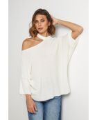 Pull Velvet écru