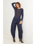 Top blu smeraldo