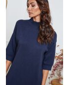 Marineblauwe jurk