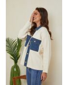 Giacca/jeans Ajka ecru