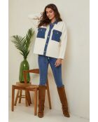 Giacca/jeans Ajka ecru