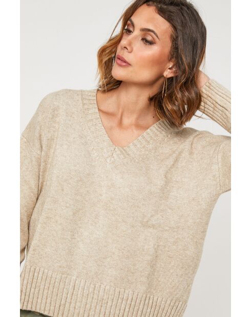 Pull Yoko taupe