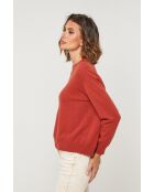 Jersey de lana de zafiro oxidado