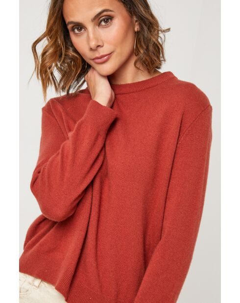 Jersey de lana de zafiro oxidado