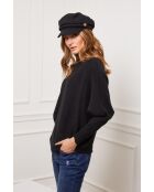 Michael schwarzer Pullover