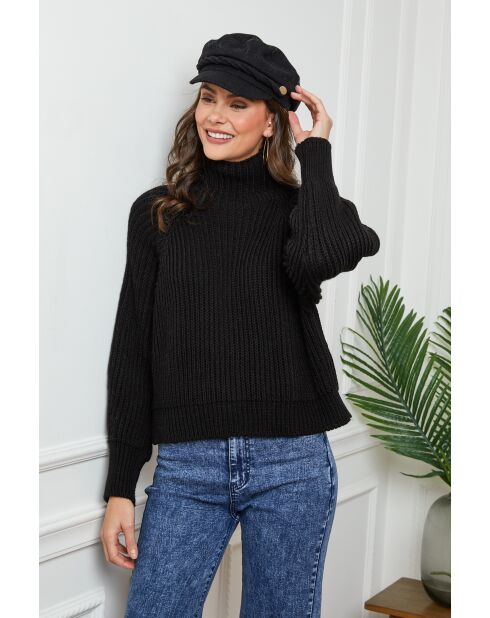 Pull en laine Baby noir