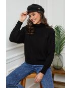 Pull en laine Baby noir