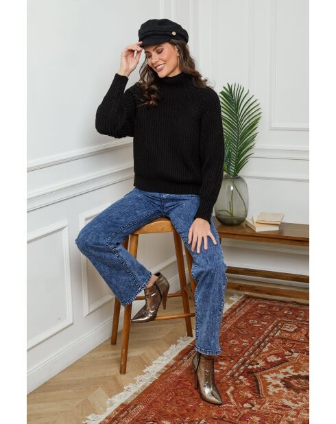 Pull en laine Baby noir