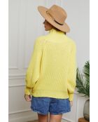 Pull en laine Baby jaune
