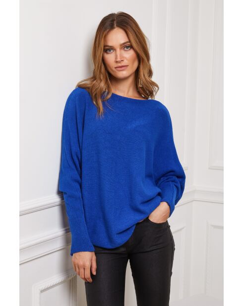 Michael königsblauer Pullover