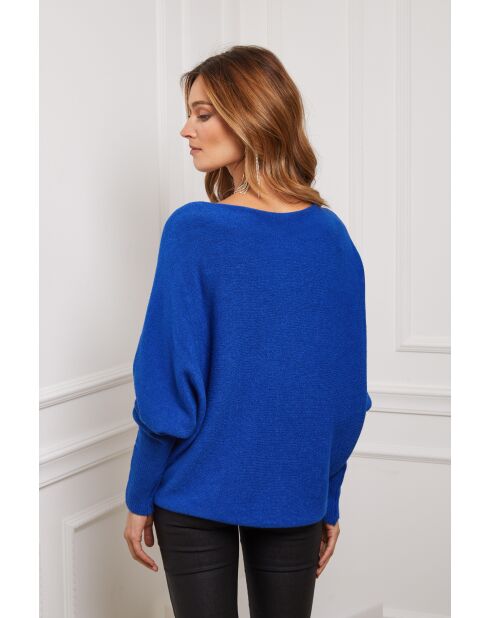 Michael königsblauer Pullover