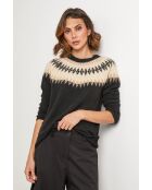 Pull Sahara noir