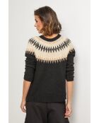 Pull Sahara noir