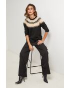 Pull Sahara noir